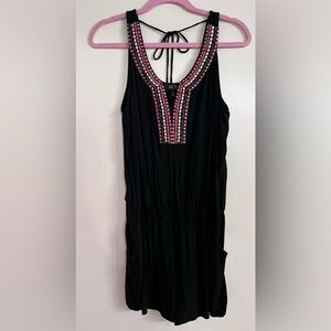 Embroidered Romper - Large